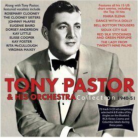 Tony Pastor ＆ His Orchestra - Collection 1940-51 CD アルバム 【輸入盤】