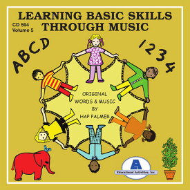 Hap Palmer - Learning Basic Skills Through Music - Vol. 5 CD アルバム 【輸入盤】