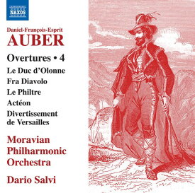 Auber / Moravian Philharmonic Orch - Overtures 4 CD アルバム 【輸入盤】