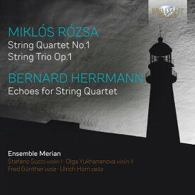 Herrmann / Ensemble Merian - Music for String Quartet CD アルバム 【輸入盤】