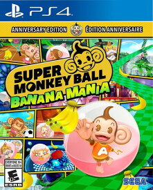 Super Monkey Ball Banana Mania ANNIVERSARY LAUNCH EDITION PS4 北米版 輸入版 ソフト