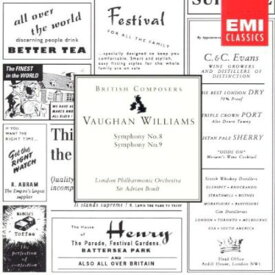 Vaughan Williams / Boult / London Phil Orch - Symphony 8/9 CD アルバム 【輸入盤】