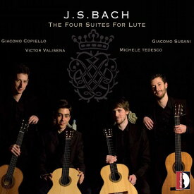 J.S. Bach / Copiello / Valisena / Tedesco - J.S.Bach: The Four Suites for Lute CD アルバム 【輸入盤】