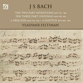 J.S. Bach / Feltsman - Johann Sebastian Bach: Works for Piano CD アルバム 【輸入盤】