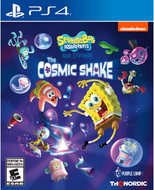 SpongeBob SquarePants Cosmic Shake PS4 北米版 輸入版 ソフト