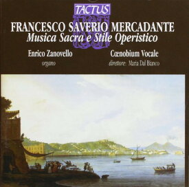 Mercadante / Zanovello / Ruggeri / Coenobium Vocal - Sacred Music ＆ Operatic Style CD アルバム 【輸入盤】