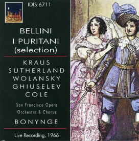 Bellini / Kraus / San Francisco Opera Orchestra - Bellini: I Puritani Selection CD アルバム 【輸入盤】