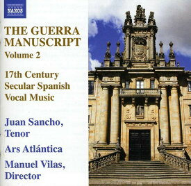 Hidalgo / Sancho / Ars Atlantica / Vilas - Guerra Manuscript 2 CD アルバム 【輸入盤】