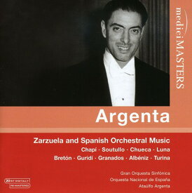 Ataulfo Argenta / Orquesta Nacional De Espana - Zarzuela ＆ Spanish Orchestral Music CD アルバム 【輸入盤】