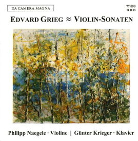 Grieg / Naegele / Klecka - Violin Sons 1 ＆ 2 CD アルバム 【輸入盤】