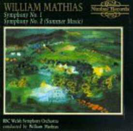Mathias / BBC Welsh Symphony Orchestra - Symphonies 1 ＆ 2 CD アルバム 【輸入盤】