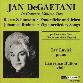 Schumann / Brahms / Degaetani / Luvisi - Jan Degaetani in Concert 2 CD アルバム 【輸入盤】