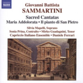 Sammartini / Mapelli / Prina / Guadagnini - Sacred Cantatas CD アルバム 【輸入盤】