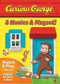 Curious George: 3-movies ＆ Playset DVD 【輸入盤】