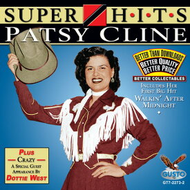 パッツィークライン Patsy Cline - Super Hits CD アルバム 【輸入盤】