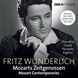 Handel / Wunderlich - Fritz Wunderlich Sings Mozart Contemporaries CD アルバム 【輸入盤】