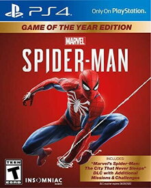 Marvel's Spider-Man: Game of The Year Edition PS4 北米版 輸入版 ソフト