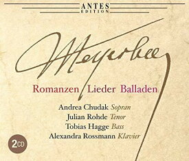 Meyerbeer / Chudak / Rossmann - Romanzen ＆ Lieder ＆ Balladen CD アルバム 【輸入盤】