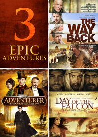The Adventurer: The Curse of the Midas Box / Day of the Falcon / The Way Back DVD 【輸入盤】