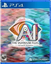 AI: THE SOMNIUM FILES - nirvanA Initiative Stanard Edition PS4 北米版 輸入版 ソフト