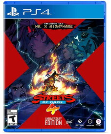 Streets of Rage 4 - Anniversary Edition PS4 北米版 輸入版 ソフト