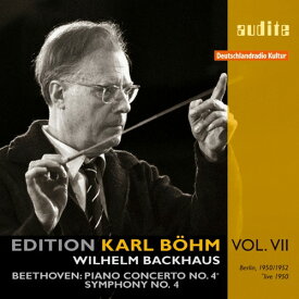 Beethoven / Backhaus - Piano Concerto 4 ＆ Symphony 4 CD アルバム 【輸入盤】