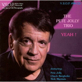 Pete Jolly - Yeah CD アルバム 【輸入盤】