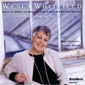 Wesla Whitfield - With a Song in My Heart CD アルバム 【輸入盤】
