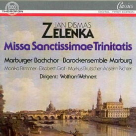 Zelenka / Wehnert / Marburg Baroque Ensemble - Missa Sanctissimae Trinitatis CD アルバム 【輸入盤】