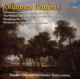 Brahms / Eden / Tamir - Piano Duets CD アルバム 【輸入盤】