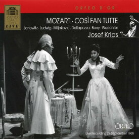 Mozart / Janowitz / Ludwig / Berry / Miljakovic - Cosi Fan Tutte CD アルバム 【輸入盤】