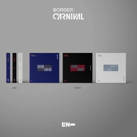 ENHYPEN - Border: Carnival (incl. 190pg Photobook, 16pg Lyric Book, 2x Photocards, Lenticular Card, Carnival Ticket, Signature Sticker + Poster) CD アルバム 【輸入盤】