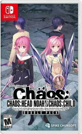CHAOS;HEAD NOAH / CHAOS;CHILD DOUBLE PACK-STEELBOOK LAUNCH EDITION ニンテンドースイッチ 北米版 輸入版 ソフト