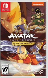 Avatar The Last Airbender: Quest for Balance ニンテンドースイッチ 北米版 輸入版 ソフト