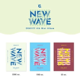 Cravity - New Wave - incl. 92pg Photo Book, Photocard + Unit Photocard CD アルバム 【輸入盤】