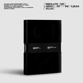 Baekho - Absolute Zero - Deluxe Version - incl. 100pg Photobook, Photo Postcard, Message Card, Photo Card + Mini-Poster CD アルバム 【輸入盤】