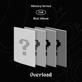 Xdinary Heroes - Overload - ランダムカバー - incl. 80pg Photobook, 12pg Message Lyric Book, 2 Photo Cards, 2 Polaroid Photocards + 6pc Sticker Pack CD アルバム 【輸入盤】