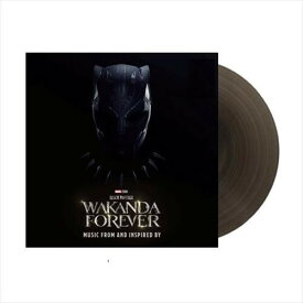 Black Panther: Wakanda Forever - Music From / Var - Black Panther: Wakanda Forever: Music From ＆ Inspired By (Original Sountrack) - 'Black Ice' Colored Vinyl LP レコード 【輸入盤】