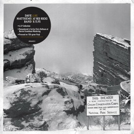 Dave Matthews - Live At Red Rocks 8.15.95 LP レコード 【輸入盤】