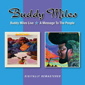 Buddy Miles - Buddy Miles Live / A Message For The People CD アルバム 【輸入盤】
