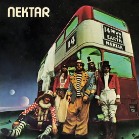 Nektar - Down To Earth - RED LP レコード 【輸入盤】