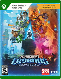 Minecraft Legends Deluxe Edition Xbox One & Series X S 北米版 輸入版 ソフト