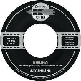 Say She She - Reeling / Don't You Dare Stop レコード (7inchシングル)
