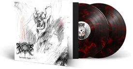ザスター Xasthur - Inevitably Dark - Red/Black Marble LP レコード 【輸入盤】