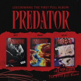 Lee Gi Kwang - Predator - ランダムカバー - incl. 72pg Photobook, Folded Poster, Sticker, Postcard, Film Photocard + Photocard CD アルバム 【輸入盤】