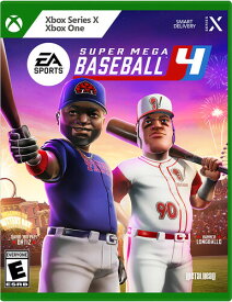 Super Mega Baseball 4 Xbox One & Series X S 北米版 輸入版 ソフト