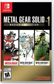 Metal Gear Solid: Master Collection Vo1. 1 ニンテンドースイッチ 北米版 輸入版 ソフト