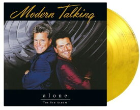 モダントーキング Modern Talking - Alone - Limited 180-Gram Yellow ＆ Black Marble Colored Vinyl LP レコード 【輸入盤】