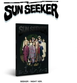 Cravity - (Sun Seeker) (6th Mini Album) Seeker - Night Ver. - Incl. Photobook, Photocard, Random Bookmark, Random Postcard ＆ Folded Poster CD アルバム 【輸入盤】