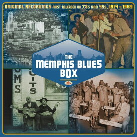 Memphis Blues Box: Original Recordings First / Var - The Memphis Blues Box: Original Recordings First Released On 78s And 45s, 1914-1969 CD アルバム 【輸入盤】